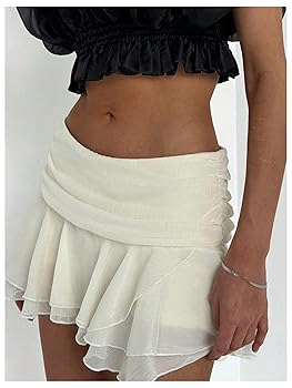 スカート Fiola chiffon mini skirt Fiola chiffon mini skirt